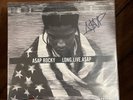 ASAP A$AP ROCKY Long.Live.A$AP Limited Edition ORANGE Vinyl Double LP SIGNED