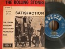 THE ROLLING STONES Satisfaction  ITALY DECCA ORIGINAL 7