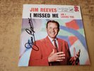 HAND SIGNED 1960 VG+ Jim Reeves Am I Losing You/I MISSED ME SLEEVE ONLY 45
