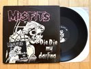 MISFITS Die Die My Darling SMOKEY 1st Press w/ Sticker 1984 MISFITS Black Flag