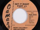 Funk 45 RICKY CALLOWAY & HIS BAND Get It Right CAMARO HEAR d