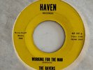 THE RAVENS Working For The Man/Sleepless Nights VERY RARE 1965 GARAGE RF 197 VG+