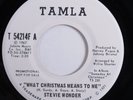 Northern Soul Motown 45 STEVIE WONDER What Christmas TAMLA VG+/VG++ promo HEAR d