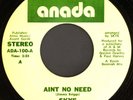 SKYE Ain't No Need 45 Anada Rare 1970s Los Angeles Modern Soul M-