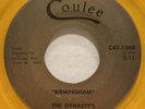WI Garage 45 THE DYNASTY'S Birmingham / Go Gorilla COULEE listen YELLOW VINYL