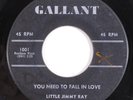 Northern Soul Popcorn 45 LITTLE JIMMY RAY You Need To Fall In... GALLANT HEAR d