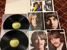 Beatles ORIGINAL 1968 WHITE ALBUM Apple Label Vinyl LP With Poster & Photos