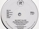 The Invitations - We Don't Allow (No Sitting Down In Here) / Funky Road (12