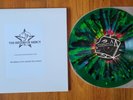 SISTERS OF MERCY RARE TRANSPARANT GREEN BASED MULTICOLOUR SPLATTER  ROME 1985