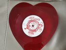 Chubby Checker-Let’s Twist Again-Red Heart Shape 45 -Caesar’s Tahoe -1986-Tested