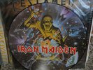 Iron Maiden 1983 piece of mind picture disc vinyl, metallica, ozzy