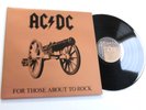 AC/DC - FOR THOSE ABOUT TO ROCK LP VINYL EX/N MINT Original 1981 UK 1st Press