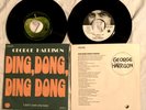 George Harrison France Dark Horse + Ding Dong w/PS Apple Records vinyl 7