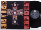 GUNS N' ROSES Appetite For Destruction GEFFEN LP VG+ club edition a