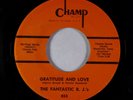 Soul Funk Gospel 45 - Fantastic B.J.'s - Gratitude And Love - Champ