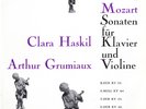 MOZART 4 Violin Sonatas K.378 304 376 301 GRUMIAUX HASKIL Philips 835103 Maroon