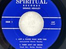 Dennis Hensley Bluegrass Gospel 45 EP Private Press Spiritual Records