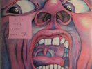 King Crimson In The Court Of The Vinyl Record VG/G+ ILPS9111 1972 Pink Rim Label