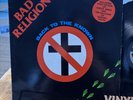 bad religion back to the known vinyl VG+/VG+ Original 1985 Black Grey Abel