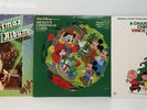 3 Christmas LP Records: A Charlie Brown Christmas Mickey's Carol Phil Spector's
