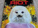Riot Fire Down Under Metal Blade Orange Transparent vinyl LP Record Heavy LTD