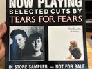 Tears for Fears Now Playing Selected Cuts In-Store Sampler 1985 Vinyl Record
