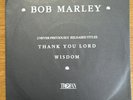 BOB MARLEY  Thank You Lord Wisdom TROJAN TRO9065 1981 EX