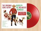 RED VINYL----  GENE AUTRY Rudolph the Red Nosed Reindeer LP Sleigh Bells    1206