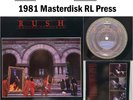 Rush Moving Pictures LP Mercury 1981 VG++ Vinyl Masterdisk RL Press w/ Inner 93o