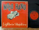 Lightnin' Hopkins ‎– Mojo Hand 1962 Fire Records OG Mono Glory Bee Santa Rare