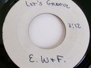 EARTH WIND AND FIRE test pressing acetate LET'S GROOVE 7