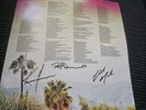 SIGNED Dogstar - Somewhere Between Palm Trees Watermelon Red Vinyl. Keanu Reeves