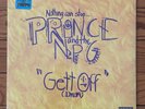 NEW Prince And The NPG Gett Off 12 Inch Vinyl Maxi-Single Sealed