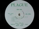 Plague - S/T LP - Rare Private Garage VG+