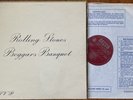 THE ROLLING STONES - BEGGARS BANQUET UK MONO LP RED DECCA  XARL 8476-4A 8477-2A