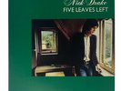 NICK DRAKE Mint UNPLAYED 1972 UK 2nd Press FIVE LEAVES LEFT LP / Pink Rim Labels