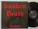 Sudden Death - All or Nothing LP 1987 GER RARE METAL - accept tyrant stormwitch