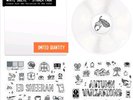 Ed Sheeran - Autumn Variations - Limited Edition WHITE Sticker Sheet Vinyl LP