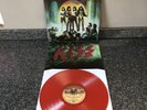 LP RED VINYL KISS ALBUM LOVE GUN CALH 2017 UK 1ST PRESS A1/B1 1977 NM-/EX+