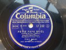 78 RPM - TINO ROSSI -Petit Papa Noel - COLUMBIA LF 232