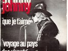 Johnny HALLYDAY   Que je t'aime   LETTRAGE BLANC   7