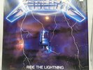 Metallica Ride The Lightning 1984 Masterdisk  Elektra Records  Vinyl
