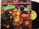 Sesame Street Lp Merry Christmas On The Sesame Street - Vg+ To Vg++/ Vg++