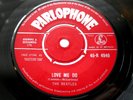 THE BEATLES 45 ' LOVE ME DO ' 1962 - RED PARLOPHONE - SUPERB EX