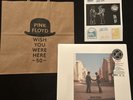 Wish You We’re Here Pink Floyd 50 Los Angeles Pop Up White Vinyl Stickers Bag