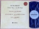 OISTRAKH OBORIN KNUSHEVITZKY Schubert Trio 1959 ED1 UK Columbia SAX 2281 NM MINT