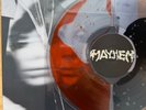 Lady Gaga Mayhem Split Orange and Black Liquid Vinyl Blood Rec Bad World IN HAND