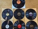 7 Christmas Eartha Kitt, Bing Crosby etc. 78 rpm records Lot