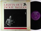 Jackie McLean - Lights Out LP - New Jazz - NJLP 8263 Mono DG RVG