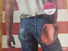 BRUCE SPRINGSTEEN Born In The USA UK  LP + INNER BAG + LYRIC INSERT NM